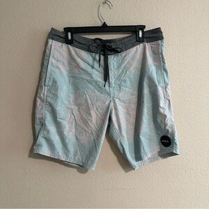 RVCA Men’s Riot Trunk Tie Dye Pattern Waist 33